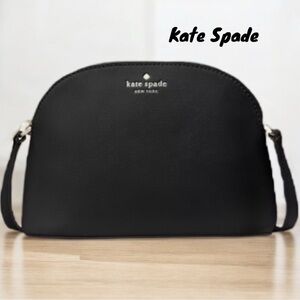Kate Spade NWT Schuyler Small Dome Elegant Black Women's Crossbody Bag